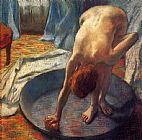 Edgar Degas The Tub I painting